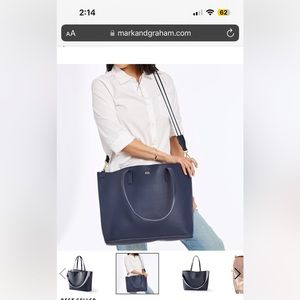 Mark and Graham work bag with laptop sleeve